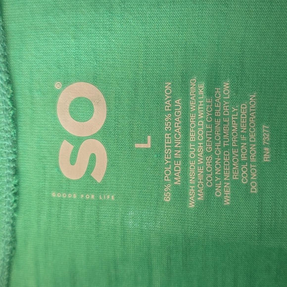 SO BRAND GIRL'S GREEN ST. PATRICKS DAY "HAVE A LUCKY DAY" TEE SIZE LARGE - Picture 4 of 9